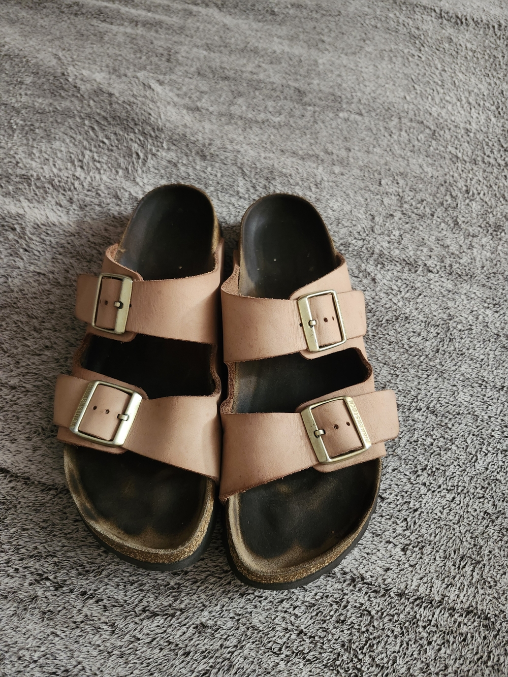 Birkenstock, Old Rose, 41 Soft Footbed, Narrow, Arizona, Premium Leather